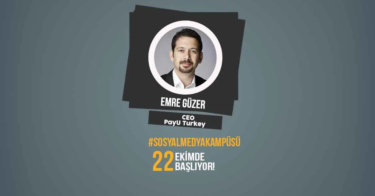 Yunus Emre Güzer #SosyalMedyaKampüsü'nde!