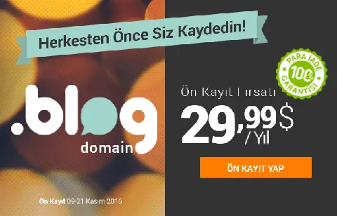 .BLOG Domain Uzantısı