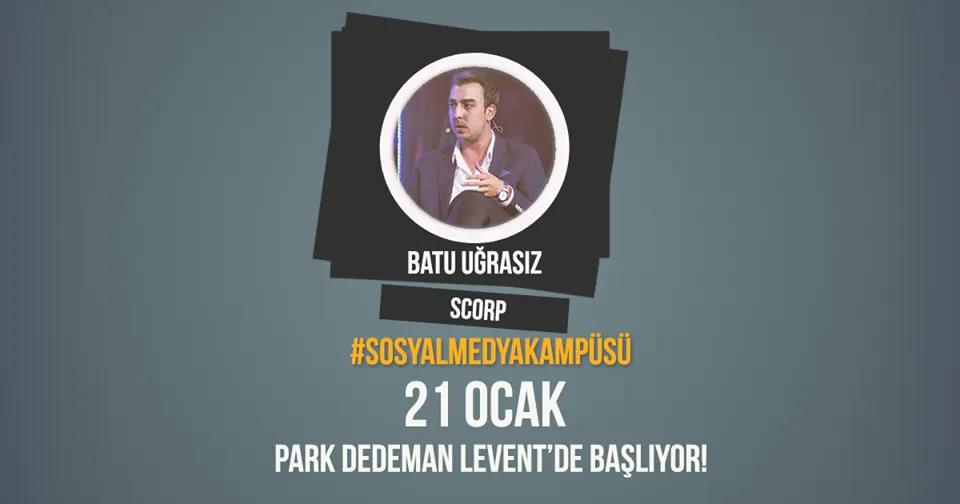 Batu Uğrasız Sosyal Medya Kampüsü'nde