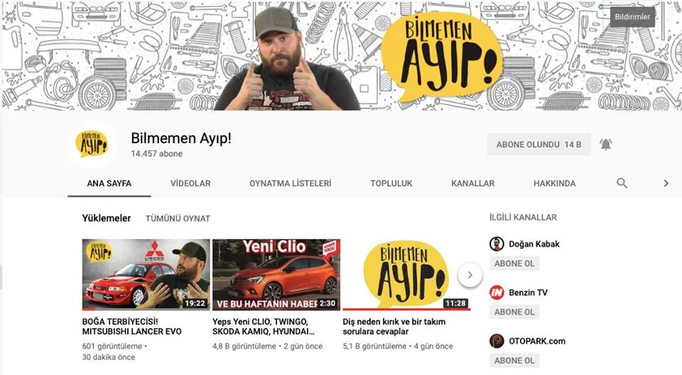 Bol Eğlenceli YouTube Kanalı: Bilmemen Ayıp